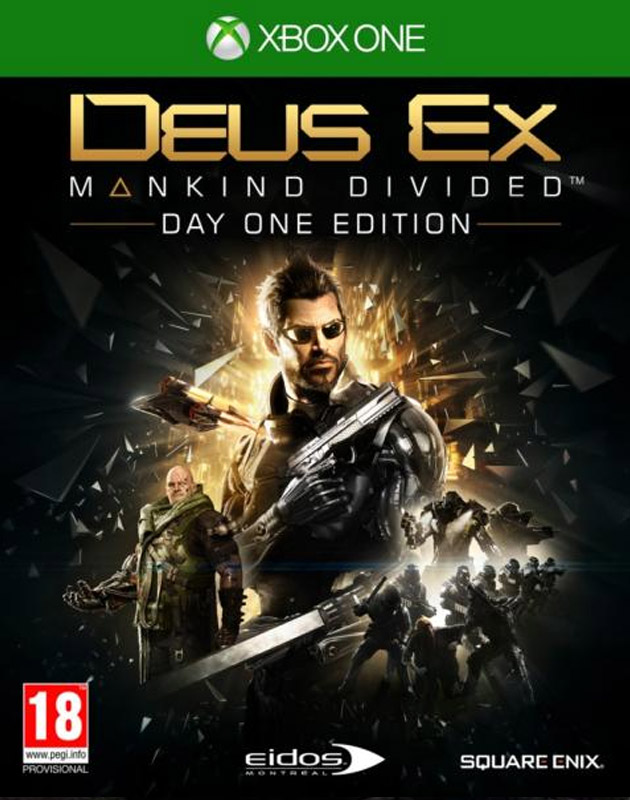 Deus Ex Mankind Divided Day One Edition Xbox One játék