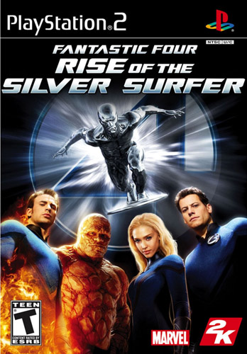 Fantastic Four Rise of the Silver Surfer PS2 játék