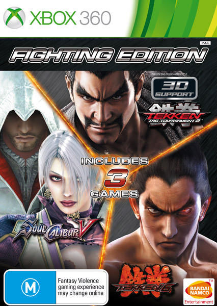 Fighting Edition - Includes 3 Games Használt Xbox 360 játék