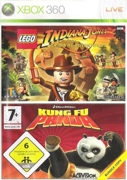 Használt LEGO Indiana Jones & Kung Fu Panda Xbox 360 játék