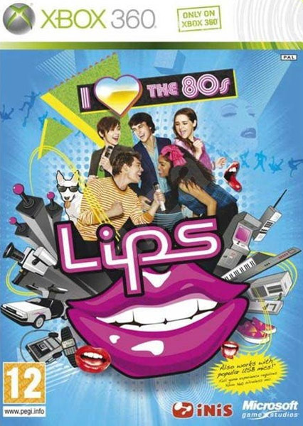 Használt Lips I Love the 80s Xbox 360 játék