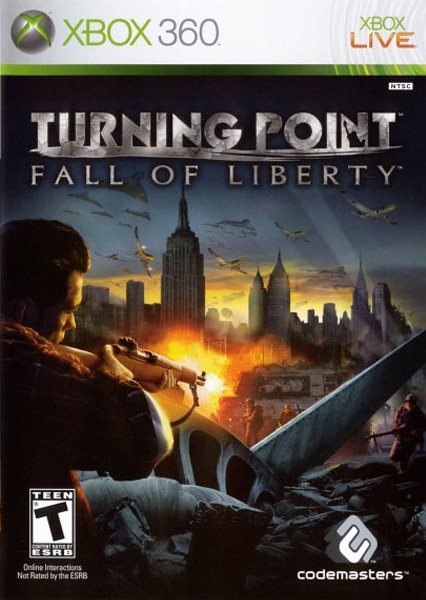 Használt Turning Point Fall of Liberty Xbox 360 játék
