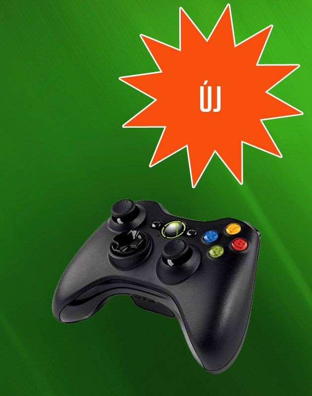 Új OEM Xbox 360 kontroller (doboz nélküli)