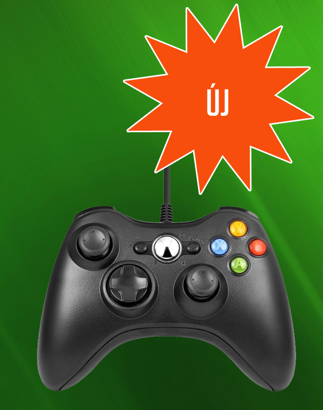 Új Xbox 360 OEM vezetékes kontroller